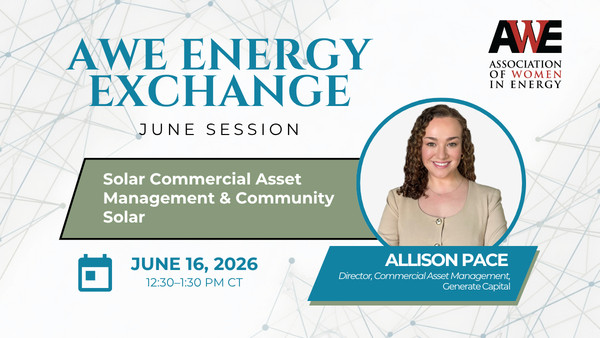 AWE June Energy Exchange | Solar Asset Management